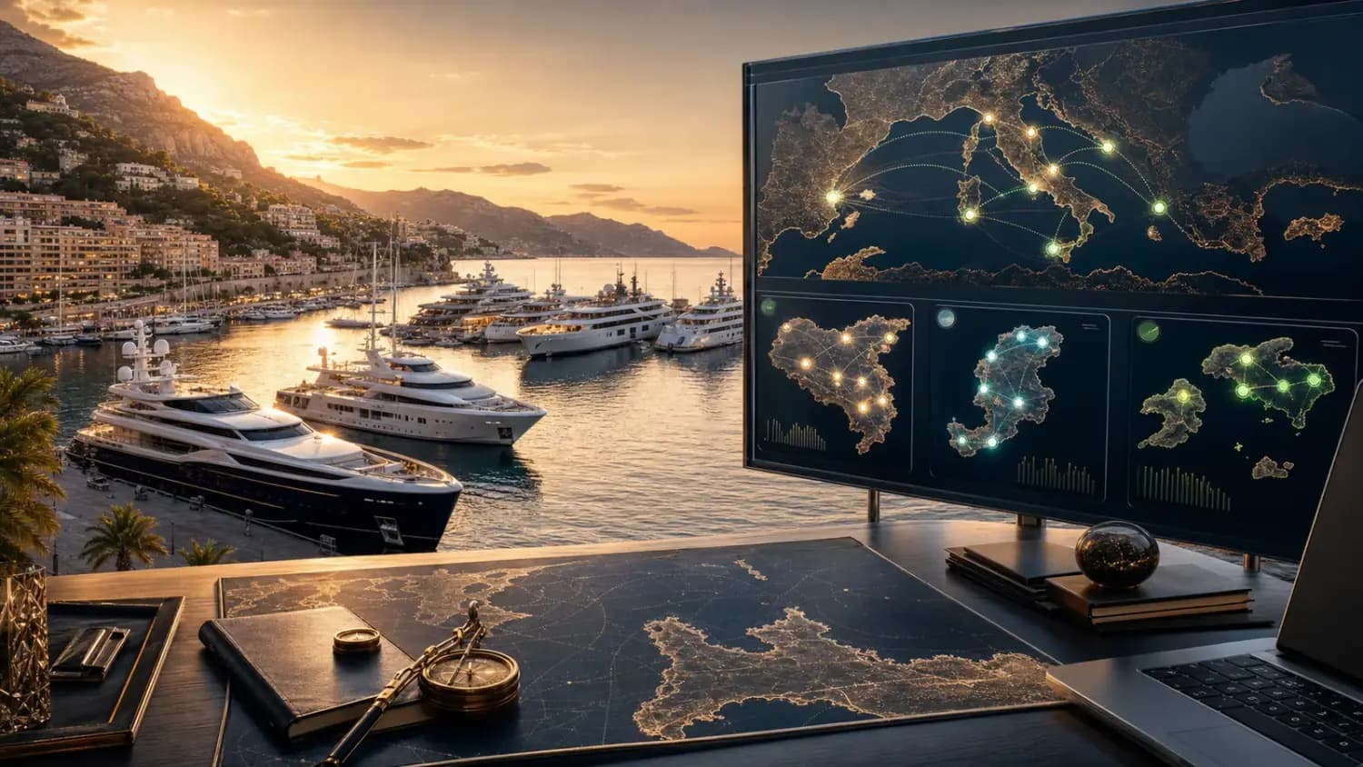 PSEO yacht charter : diversifier les marchés et la SERP avec Riviera, Amalfi et Balearic Yacht